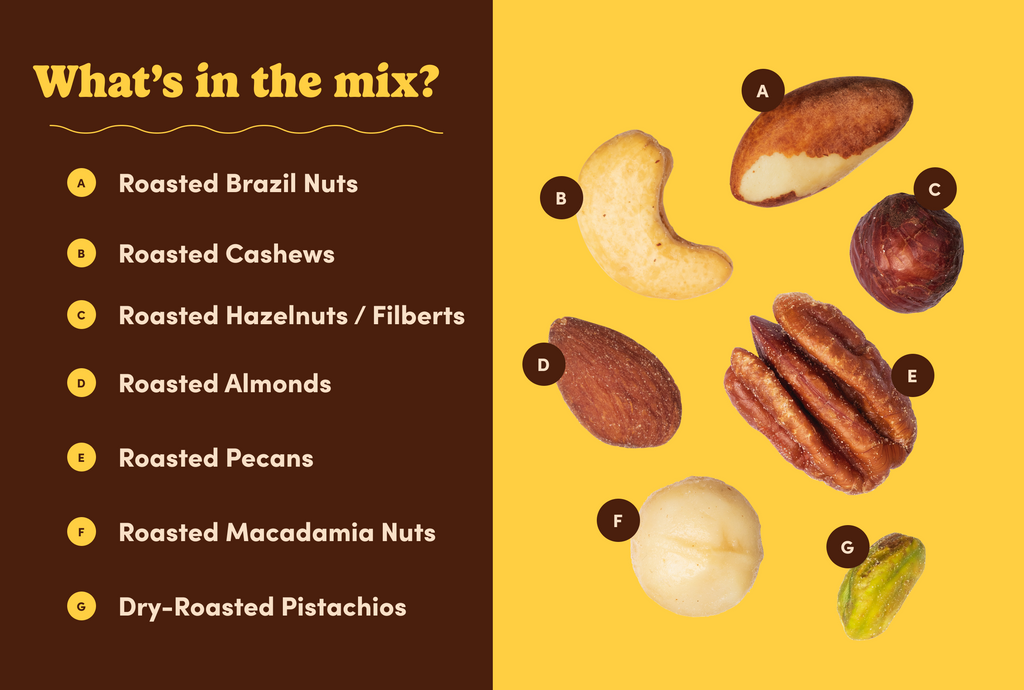 Supreme Roasted Mixed Nuts (50% Less Salt)