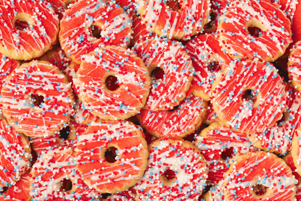 Freedom Ring Shortbread Cookies